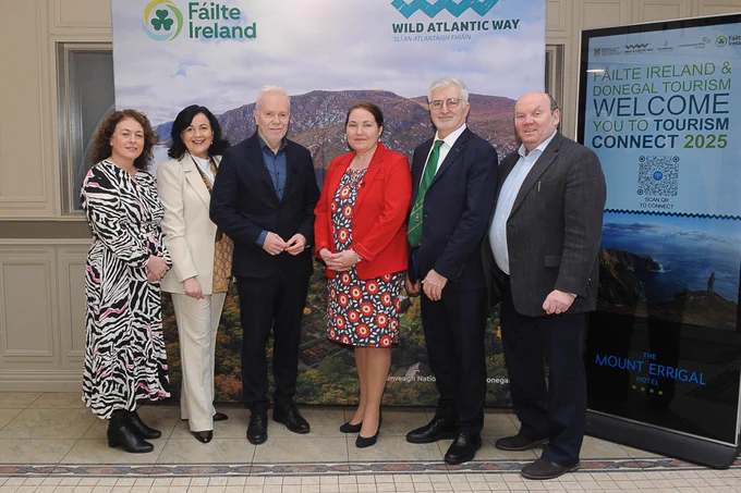 Over 100 Donegal tourism businesses attended the inaugural Donegal Connect event in the @MountErrigal this week, in collaboration with Fáilte Ireland, @donegalcouncil and @govisitdonegal, with special host broadcaster and journalist Richard Curran.

The Donegal Connect event aims to foster meaningful connections among Donegal tourism providers within the county. By encouraging referrals, collaborative partnerships, and the sharing of innovative practices, the event seeks to maximise the visitor experience, promote year-round tourism, and achieve a balanced geographical distribution of visitors across Donegal. This initiative aspires to empower local businesses to work collectively in showcasing Donegal as a premier, inclusive, and sustainable destination for all seasons.
