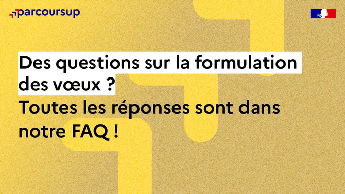Des questions sur la formulation des vœux ? Toutes les réponses sont dans notre FAQ !
