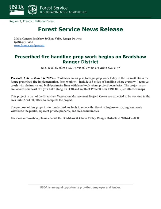 Image of news release.