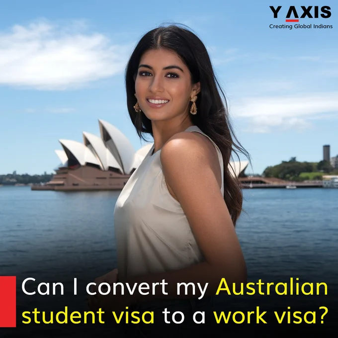 Can I convert my Australian student visa to a work visa?