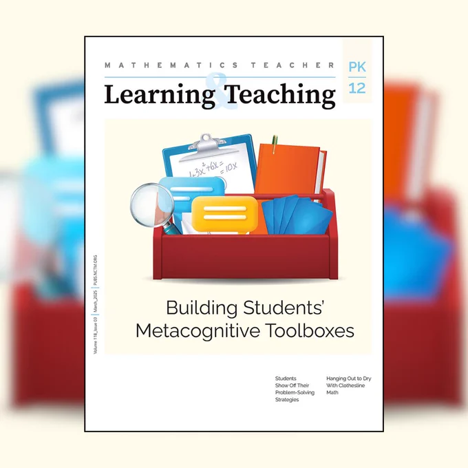Cover of the MTLT March issue; Building Students' Metacognitive Toolboxes 