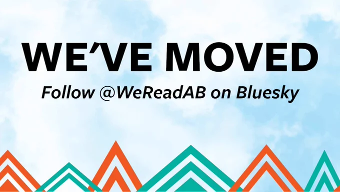 We've Moved: Follow @WeReadAB on Bluesky