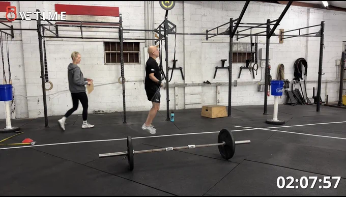 Me doing single jump ropes