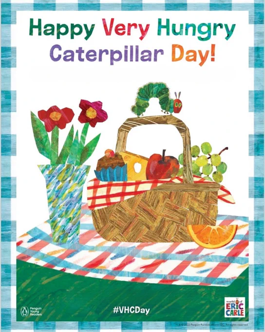 Happy Very Hungry Caterpillar Day!