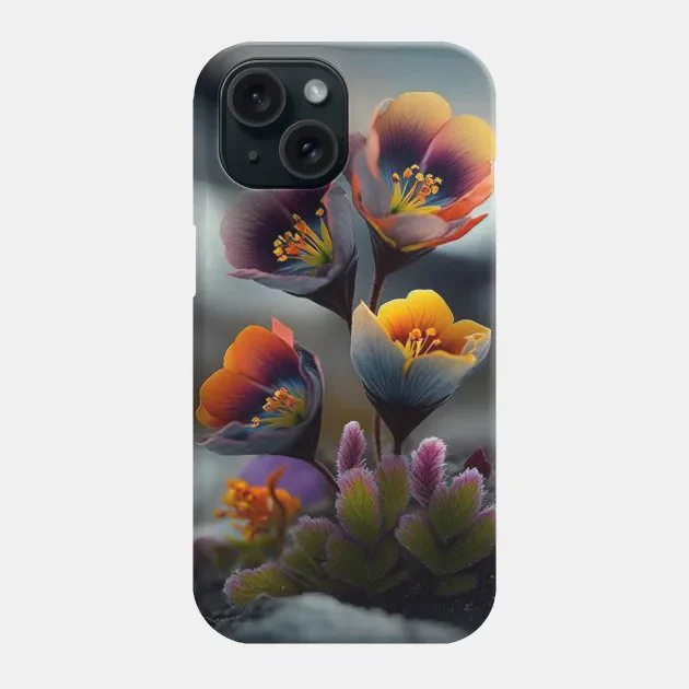 The alpine flowers are often called colorful wonders. 