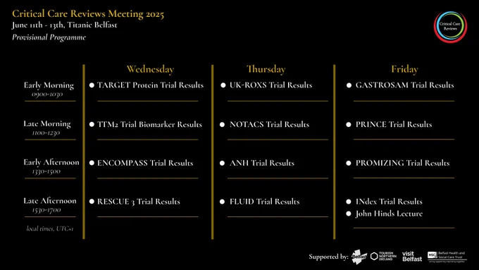 CCR25 provisional programme