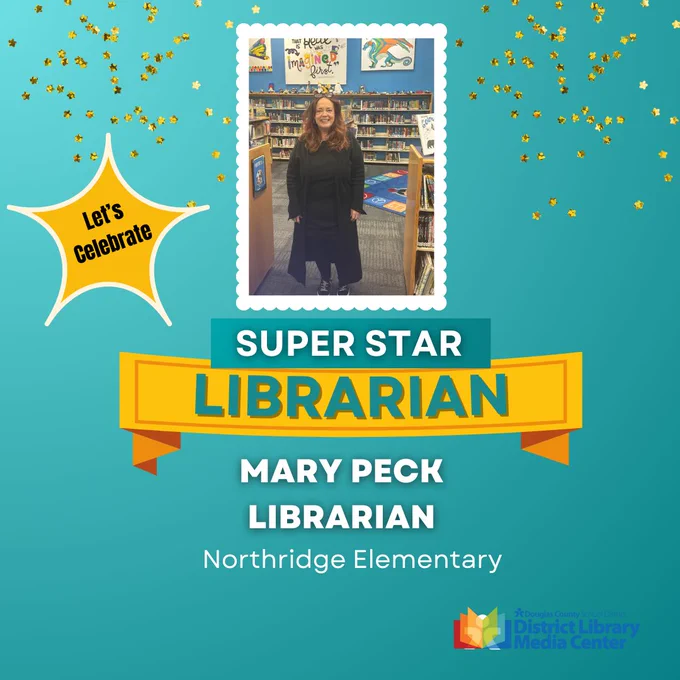 Mary Peck, Librarian at Northridge Elementary.