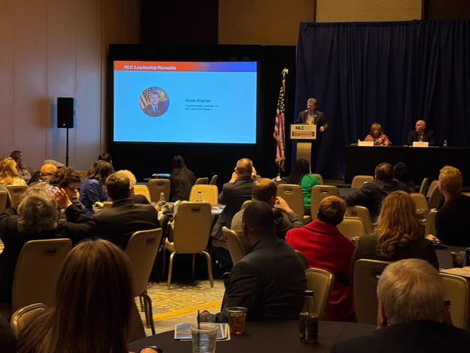 At the Large Cities Council meeting at CCC25