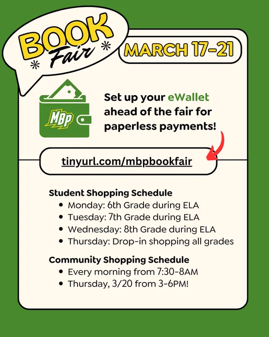 book fair flyer