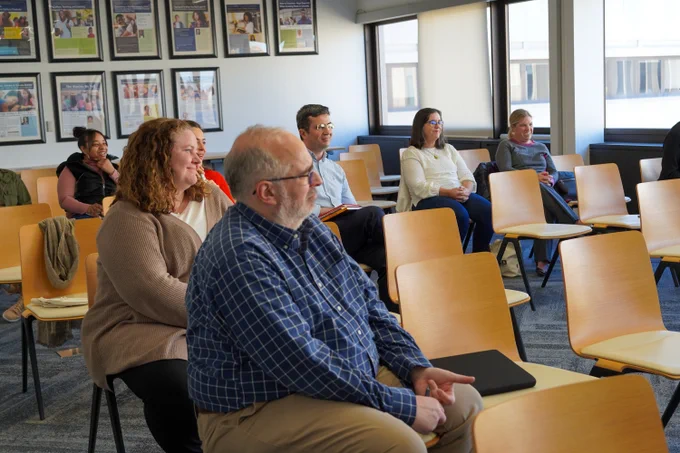 Attendants of Dr. Supriya Baily's talk at CUE Commons on March 11, 2025.