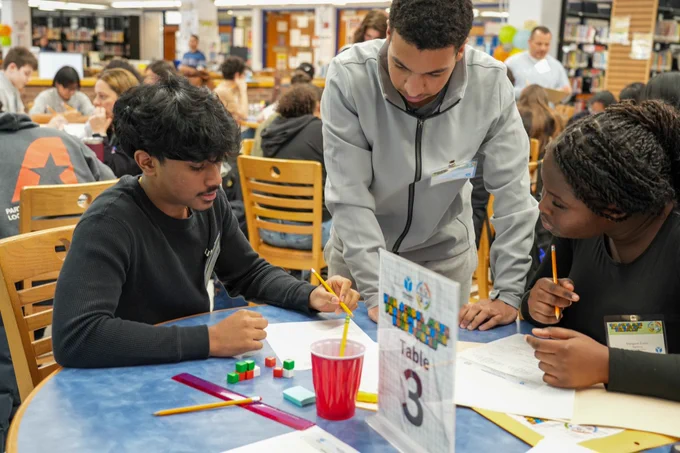 High School Math Problem Solving Roundtables Round 1 student participants