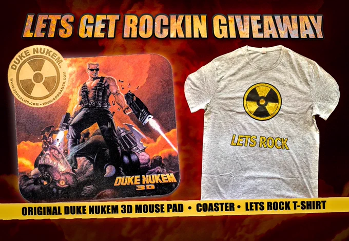 Promotional image featuring each item in the Apogee Giveaway.