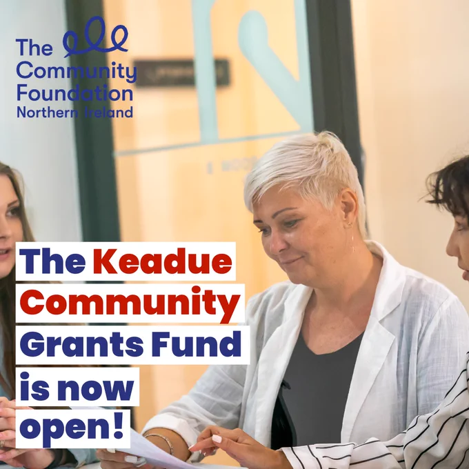 Graphic for CFNI's The Keadue Community Grants Fund