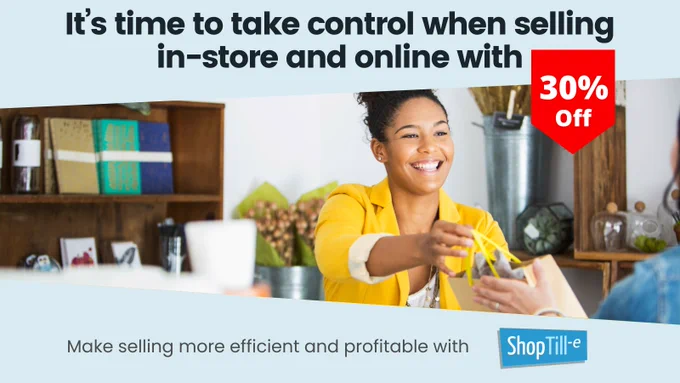 ShopTill-e – the all-in-one retail system that simplifies multi-channel selling. Take control, cut costs, and boost efficiency! 