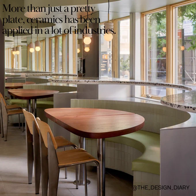 Amino! Breakfast outlet with Heath Ceramics