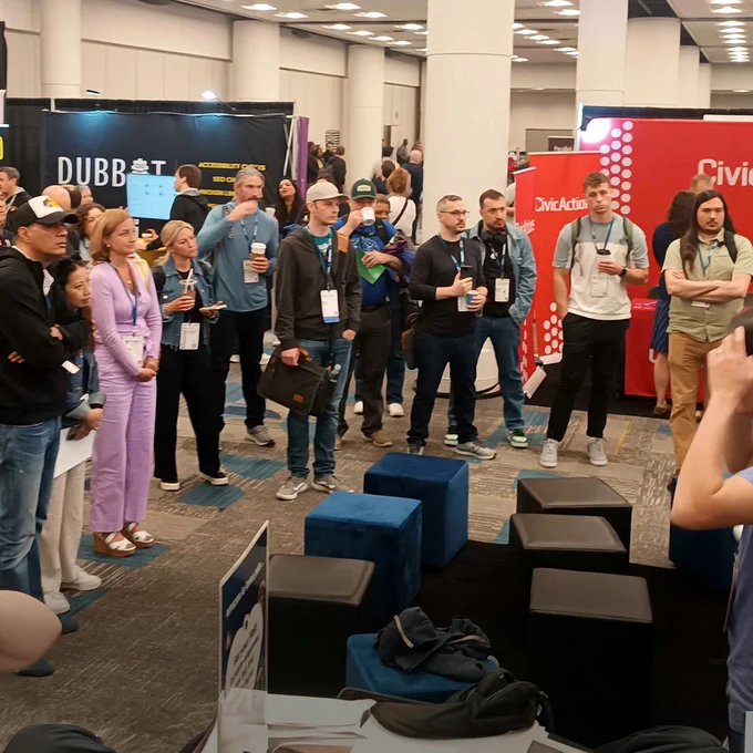 Live demo at the amazee.io booth at DrupalCon 2025