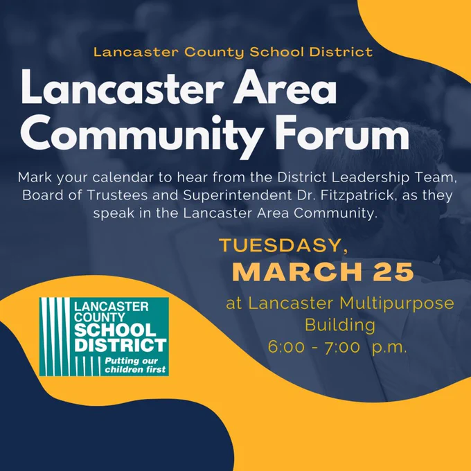 Lancaster area community forum