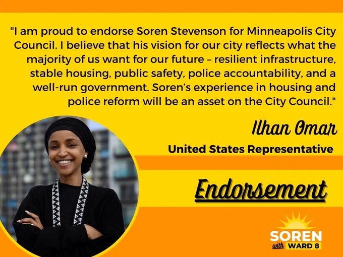 Ilhan endorses Soren