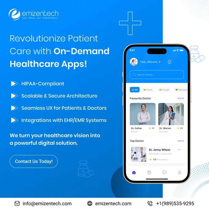 Healthcare App Development | EmizenTech