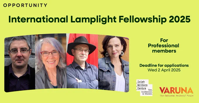 Opportunity
International Lamplight Fellowships 2025
For Professional Members 
Deadline for applications: Wed 2 April 2025 