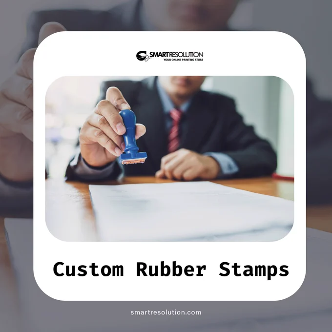 Custom Rubber Stamps - Smart Resolution