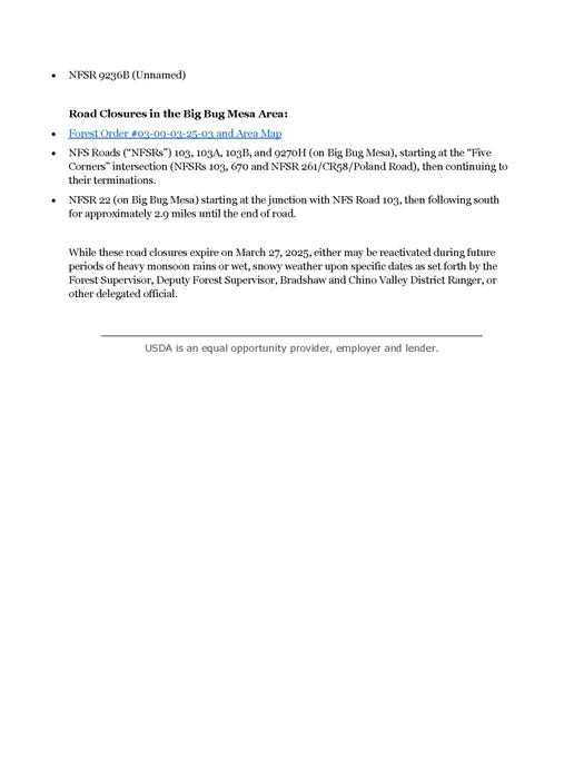 Page 2 of news release.