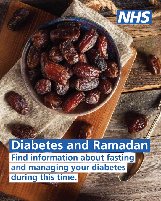 Diabetes and Ramadan. Find information about fasting and managing your diabetes during this time. 
