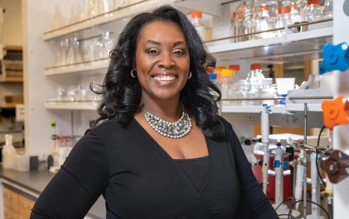Photo of Kayunta Johnson-Winters, UTA associate professor of chemistry and biochemistry, and director of undergraduate research.
