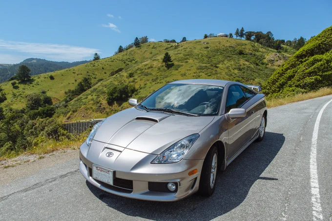 2005 Toyota Celica GT, thundercloud metallic w/"action package."