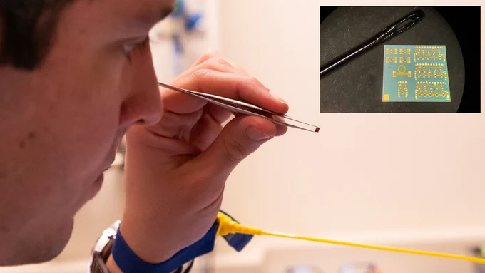 Seed-sized space signal amplifier developed by ESA