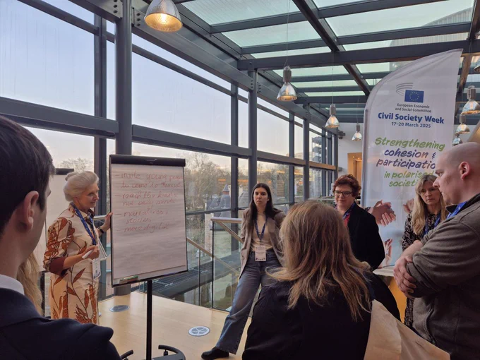 Breakout session during Civil Society Week 2025