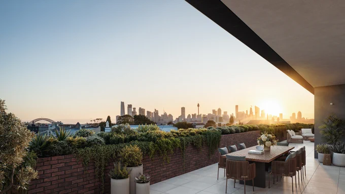 An artist’s impression of the latest ‘Rozelle Village’ plans to revive the embattled Balmain Leagues Club site which has been left abandoned for more than a decade at the corner of Victoria Road and Darling Street, Rozelle (images: Perifa).