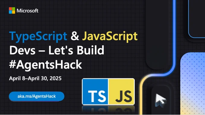 AI Agents Hack image for JavaScript/TypeScript