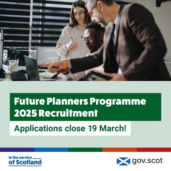 Future Planners Programme 2025 Recruitment 
Applications close 19 March!