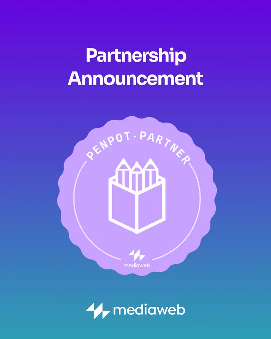 Partnership Announcement: Penpot x Mediaweb
