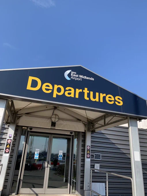Photo of departure hall exterior