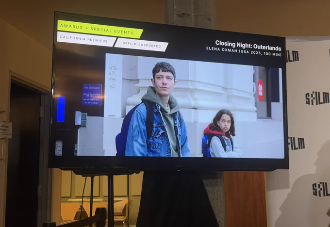 Asia Kate Dillon and Ridley Asha Bateman in a still from Outerlands which was made in San Francisco & at the SFFILM FilmHouse