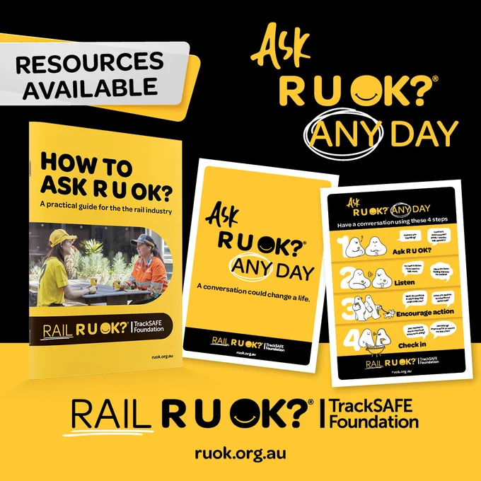 ID: Image of free resources for Rail R U OK?