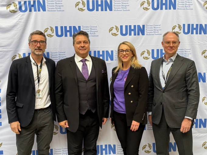 UHN Foundation celebrating Purple Day