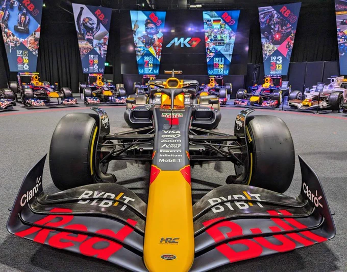 Red Bull Racing Formula One car. Photo by Michael Petch.