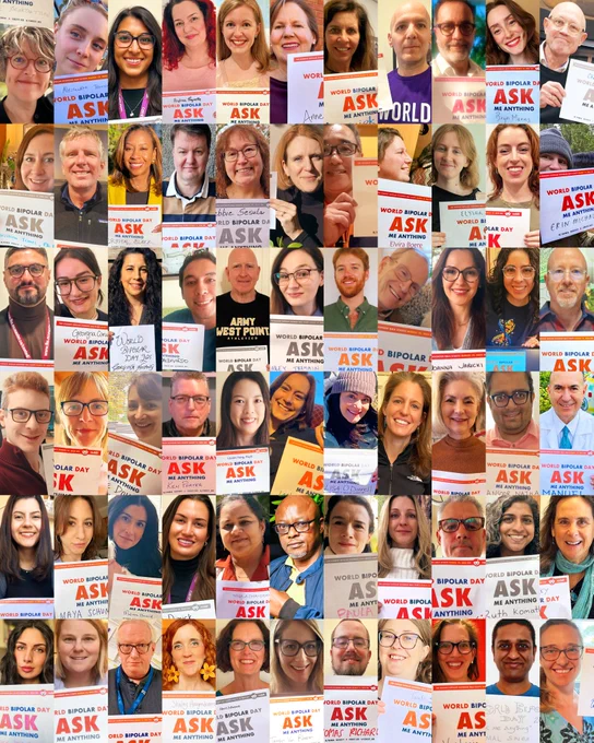 The panelists for our World Bipolar Day AMA 2025