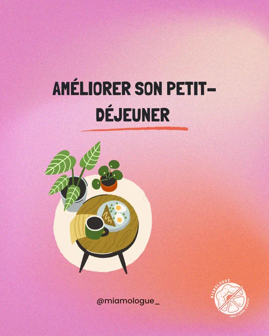 Améliorer le petit-déjeuner ? 