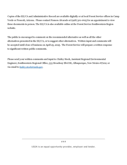 Image of page two of news release.