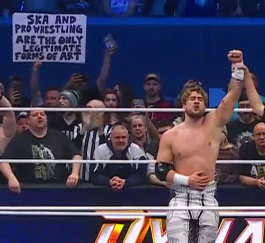 SKA AND PRO WRESTLING ARE THE ONLY LEGITIMATE FORMS OF ART

thanks reddit post from 2017