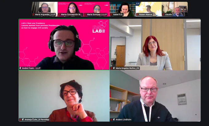 LAB 4 speakers: Andreja Čufer, attaché of the Slovenian Permanent Representation to the EU
Maria Angeles Muñoz, attaché of the Spanish Permanent Representation to the EU
Anders Lindholm, attaché of the Swedish Permanent Representation to the EU