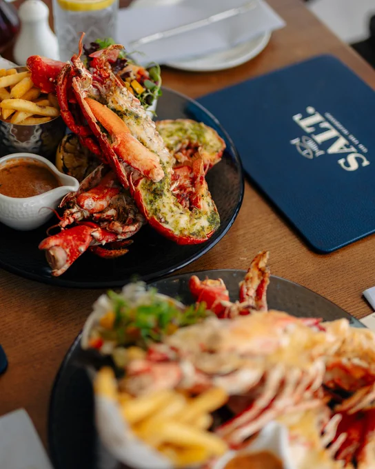 Lobster at Salt Restaurant in Bridlington