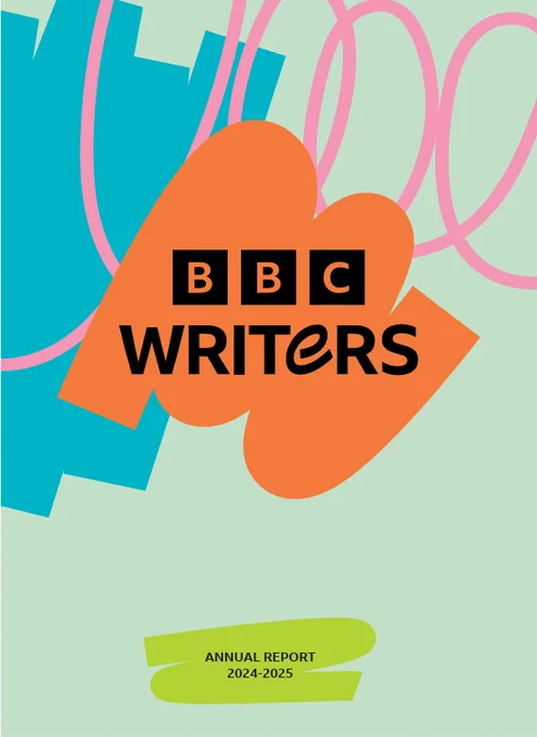 BBC Writers Annual Report 2024/25 cover image