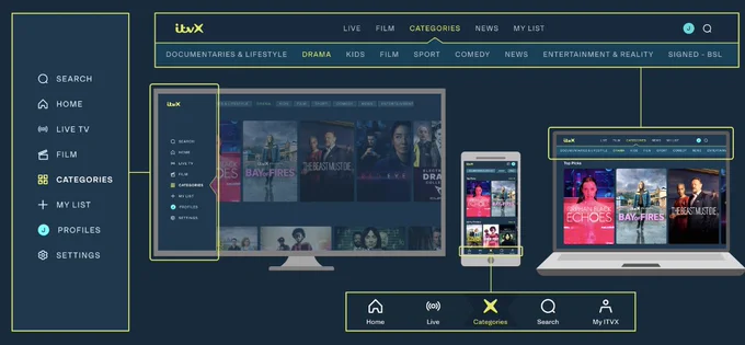 An infographic displaying the top movie streaming websites, highlighting their features and subscription options for viewers