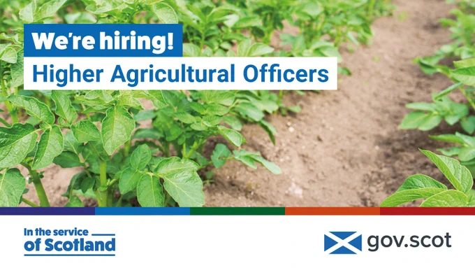 We're hiring! Higher Agricultural Officers
