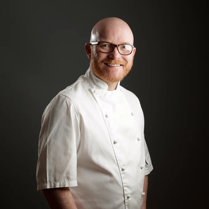 A self portrait of chef Gary Maclean